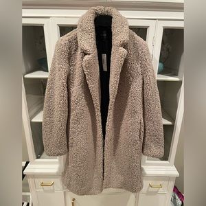 JCrew teddy bear coat